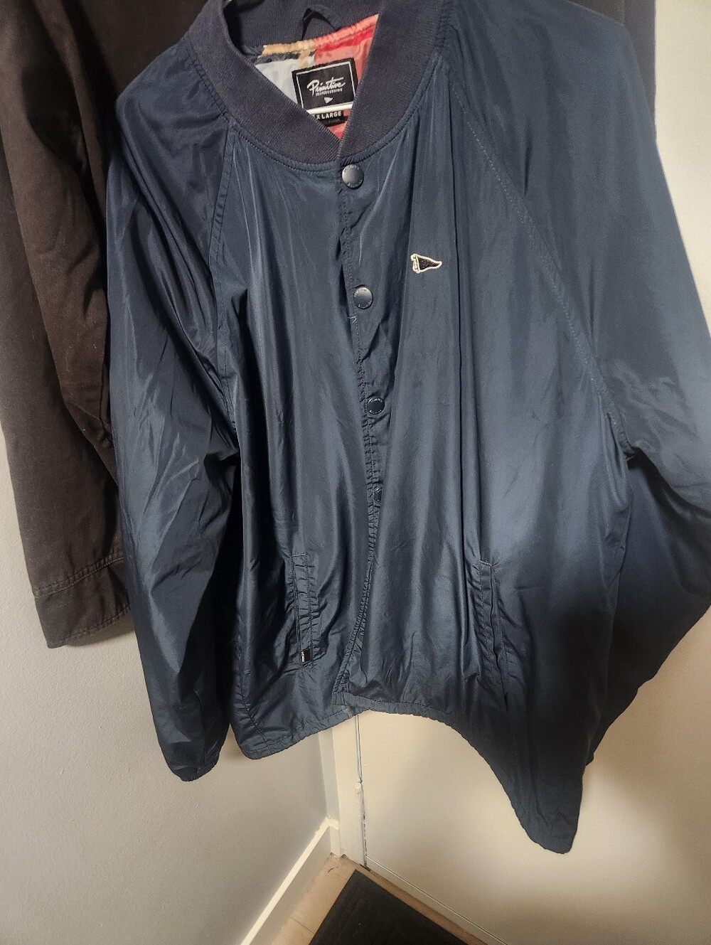 Primitive Navy Snap-Front Lightweight Jacket
